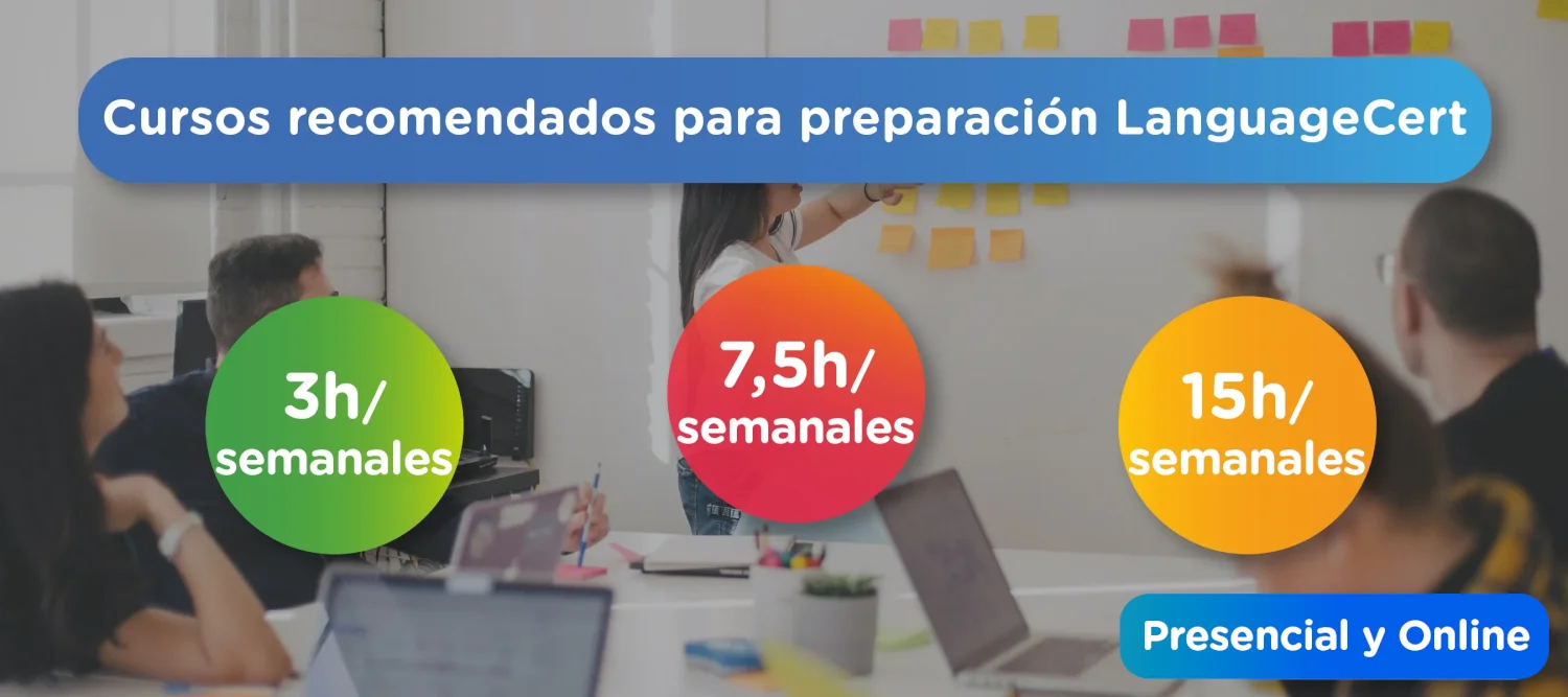 Cursos preparacion examen LanguageCert