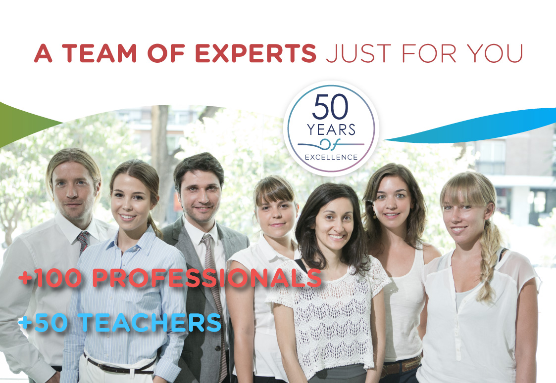 Nuestro equipo de profesores expertos especializados te ayudarán a conseguir tus objetivos de inglés para el trabajo