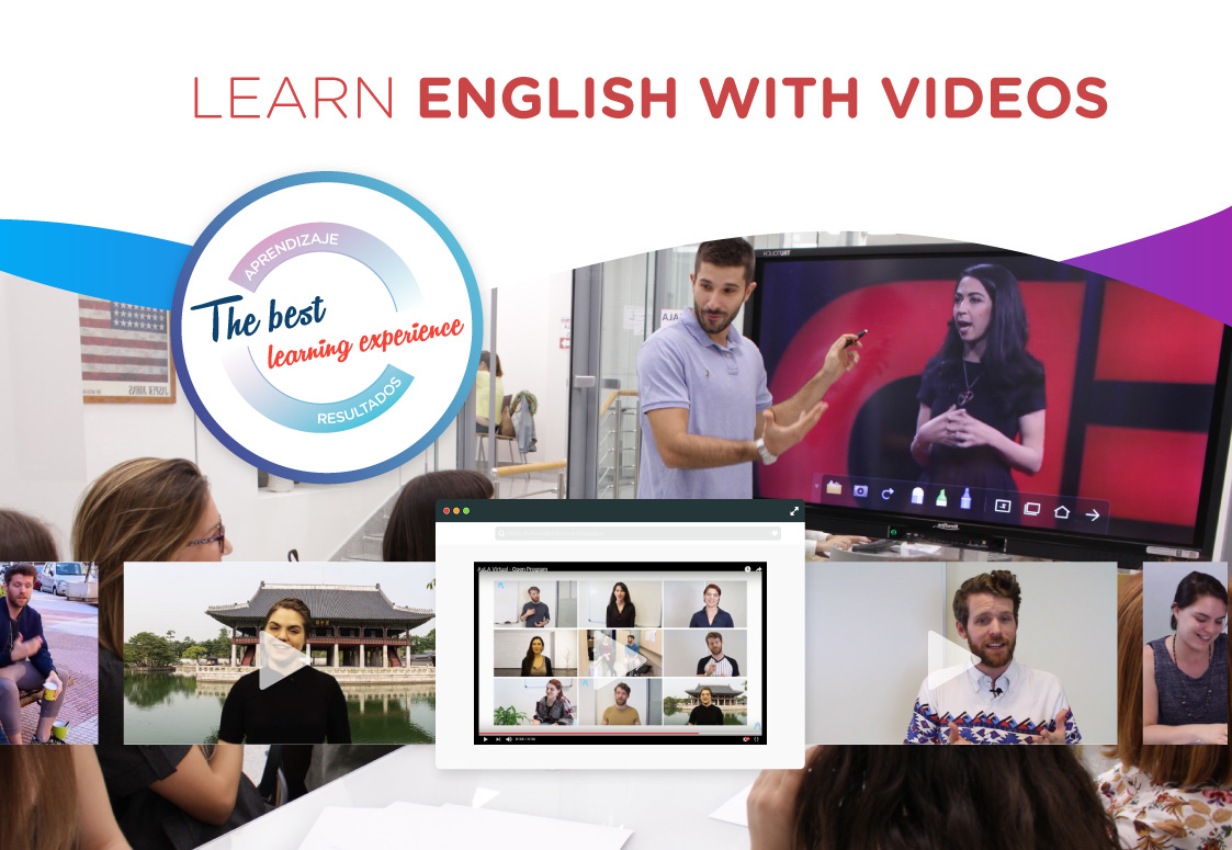 Aprende inglés con vídeos.